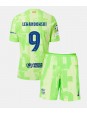 Barcelona Robert Lewandowski #9 Replika Tredje Kläder Barn 2024-25 Kortärmad (+ byxor)